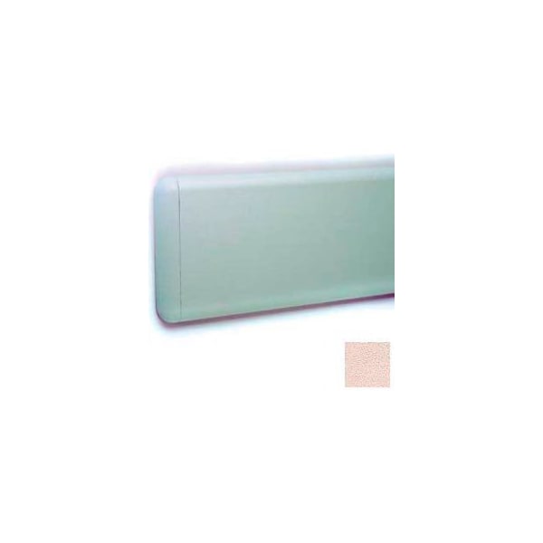Pawling Wall Guard W/Rounded Top & Bottom Edges, Aluminum Retainer, 7-3/4"H x 12'L, Ecru WG-8-12-269 - main